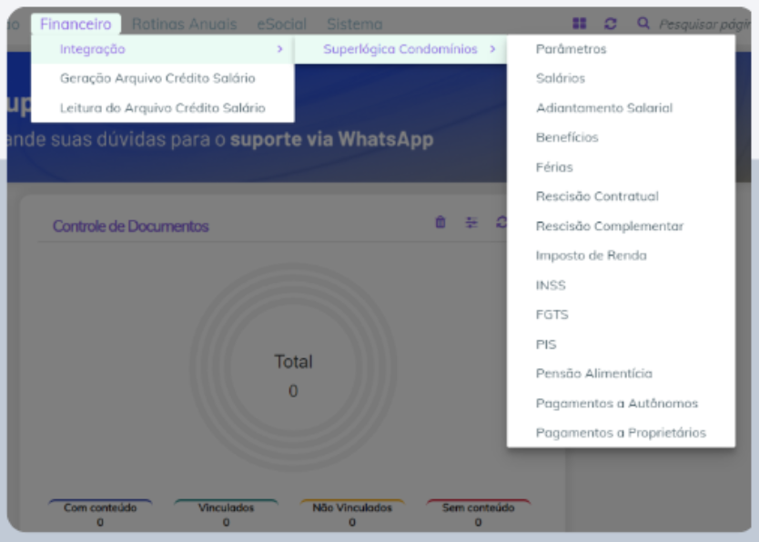 Como Configurar Os Lançamentos Na Plataforma Superlógica Condomínios Após A Integração Do 3749